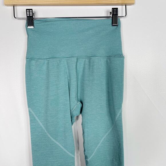 Alphalete Womens Small S Jade Green OG Revival Leggings Seamless Workout Gym - Picture 3 of 10